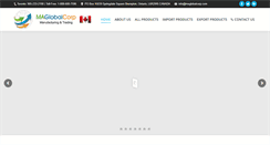 Desktop Screenshot of maglobalcorp.com